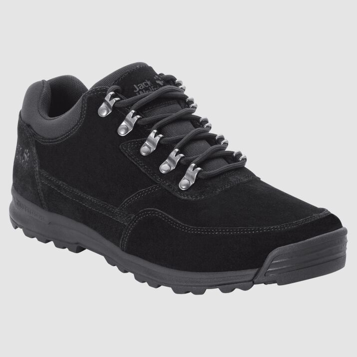 Zapatillas Jack Wolfskin Hikestar Low Hombre Negros Mexico-6814573